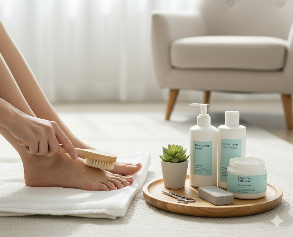 At Home Foot Care Routine 1