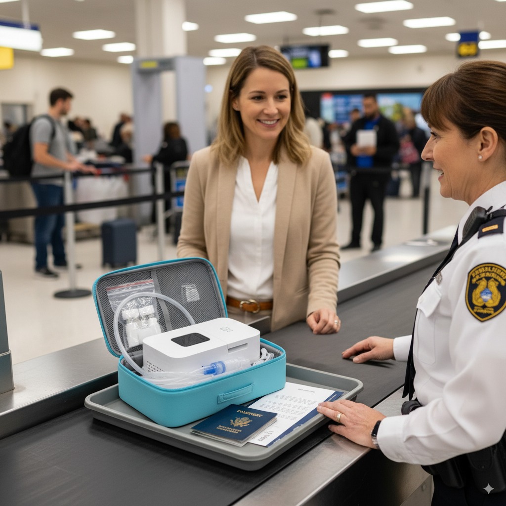 airport check medical supply kit
