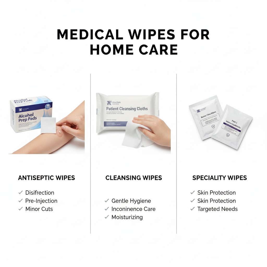 medical wipes for home care