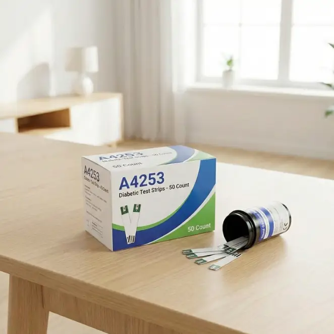 Premium Blood Glucose Test Strips - A4253 1 Selection of diabetic test strips including FreeStyle Lite, OneTouch Ultra, and Contour Next - Alfa Healthcare Supply