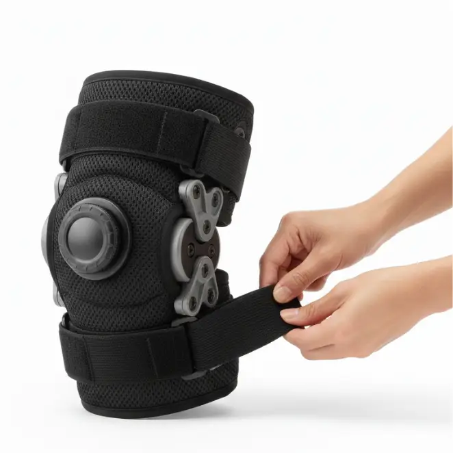 Professional Hinged Elastic Knee Brace - L1810,L1820 4 Professional Hinged Elastic Knee Brace - L1810,L1820 - Image 4